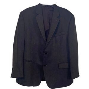 Izod- Men’s Brown Sports Jacket 46S, 31 Length, Herringbone